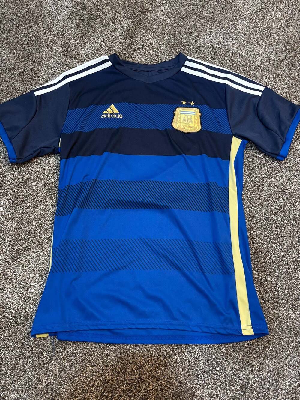 Adidas Argentina 2014 World Cup Away Soccer Jersey